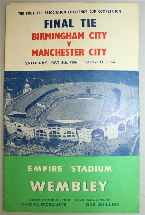 Football Association Challenge Cup Final Programmes-